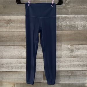 Dark Blue High-Rise Leggings
